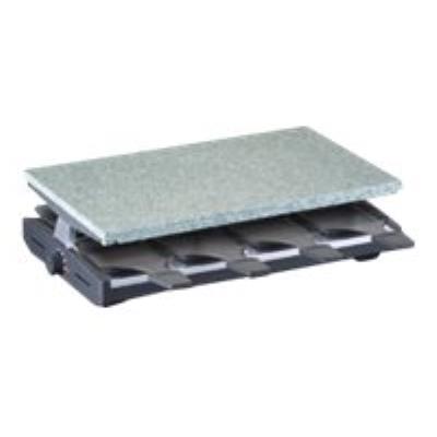 Steba Multi-Raclette RC 48 - raclette/hete steen - zwart/chroom