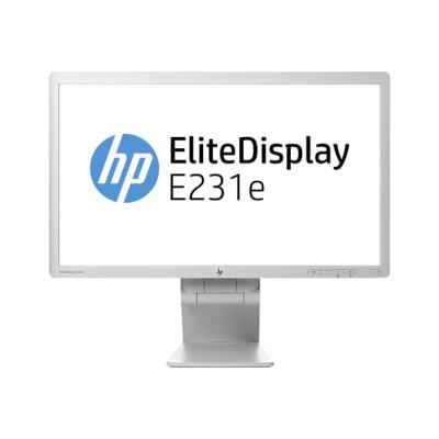 Hp Elitedisplay E231E - Écran Led - 23" - 1920 X 1080 Full Hd (1080P) - Ips - 250 Cd/M² - 1000:1 - 8 Ms - Dvi-D, Vga, Displayport - Gris
