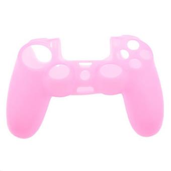 Etui en Silicone pour Manette PlayStation 4 Rose - 1