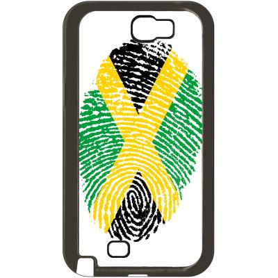 Coque samsung note 2 empreinte digitale drapeau jamaica