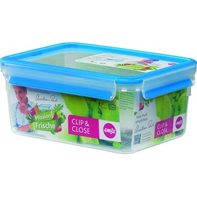 Emsa boîte alimentaire hermétique 2.3l 508544 clip & close 3d