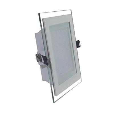 V-tac 4746 vt-1881g sq panneau led encastrable en verre format carré lumière blanc chaud 3000 kelvin 1620 lumen angle de diffusi