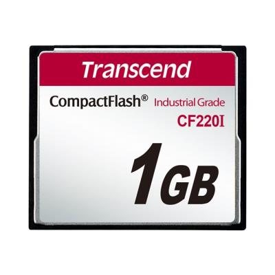 Transcend CF220I Industrial Temp - flashgeheugenkaart - 1 GB - CompactFlash
