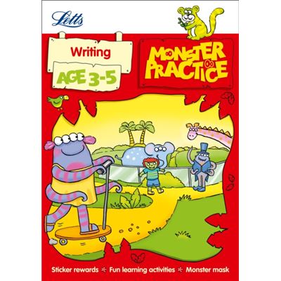 Writing Age 3-5 (Letts Monster Practice)