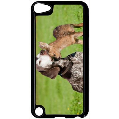 Coque ipod touch 5 chien et petit chevreuil
