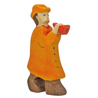 HOLZTIGER - 80291 - FIGURINE - BERGER AVEC FLÛTE