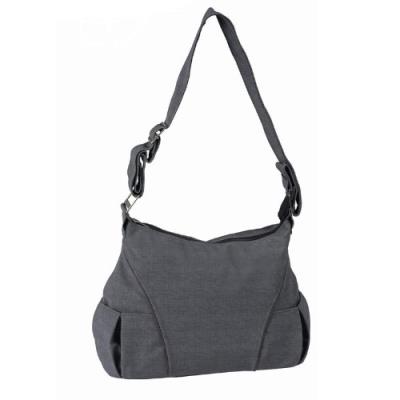 Bolin bolon sac en cuir synthétique + matelas à langer de voyage - gris