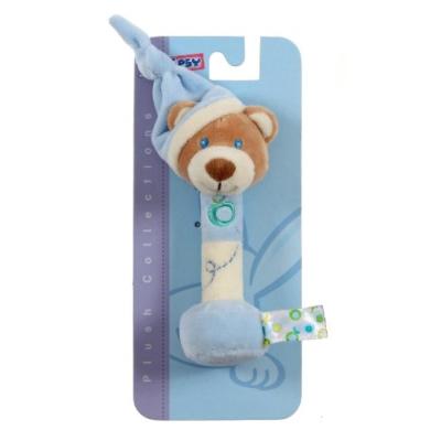 GIPSY - 070159 - HOCHET POMME - OURS - BLEU - 17 CM