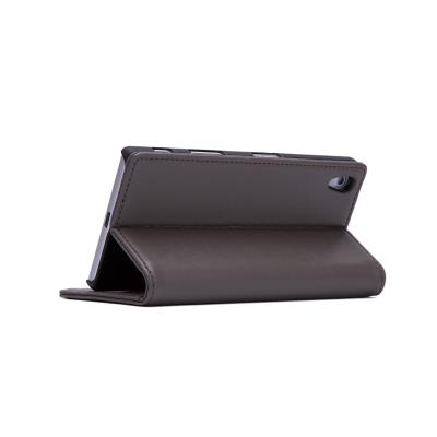Étui cuir Sony Xperia Z5 -Classic Wallet- par 32nd® - Gris Éléphant