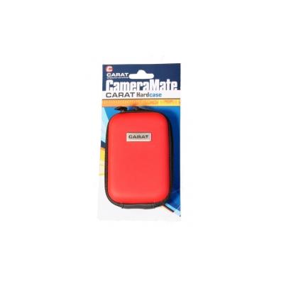 Carat electronics - camera mate colours - Ã©tui pour appareil photo - avec passant de ceinture - rouge - 100 x 70 x 30 mm