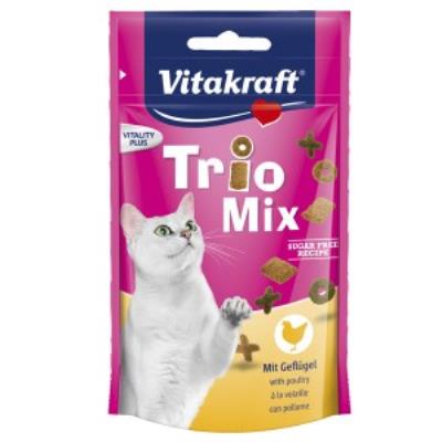 Comparer les prix de Trio Mix Volaille 60 G - Vitakraft