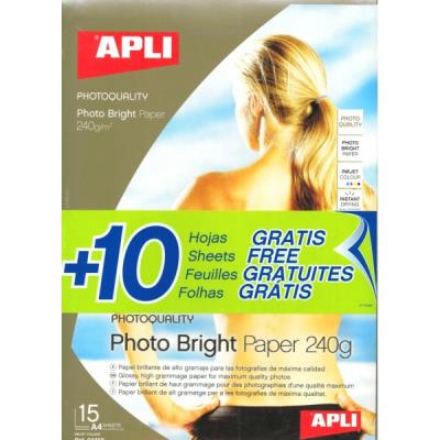 APLI PAPER - fotopapier - 10 vel(len)