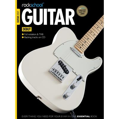 Méthodes et pédagogie ROCK SCHOOL LIMITED ROCKSCHOOL - ROCKSCHOOL GUITAR - DEBUT - GUITAR Guitare acoustique