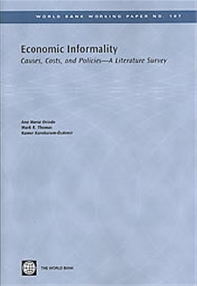 Economic Informality, World Bank Working Papers