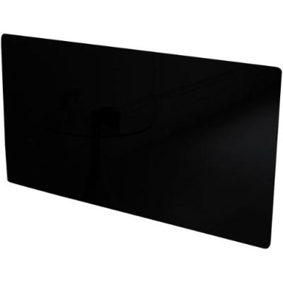 THE VITREO - PLAQUE DE RADIATEUR - VERRE - NOIR - TAILLE M (1200 MM)