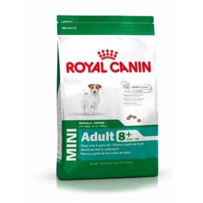 Croquettes royal canin mini adulte +8 sac 8 kg