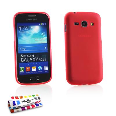 Coque Souple ORIGINAL Ultra Fine Rouge ,  Le Glossy,   Hybrid de MUZZANO pour SAMSUNG GALAXY S7272