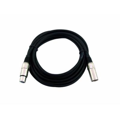Câble 3m XLR mâle/XLR femelle DJ symétrique