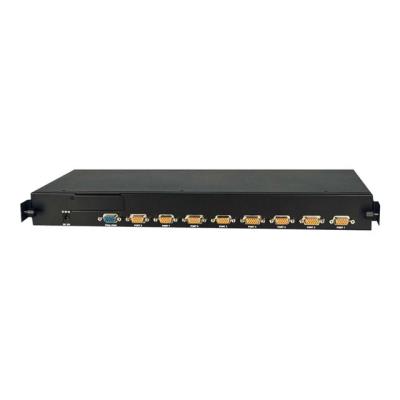 Lindy U8C Modular - KVM-schakelaar - 8 poorten - rack-uitvoering