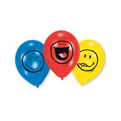 6 Ballons Smiley World