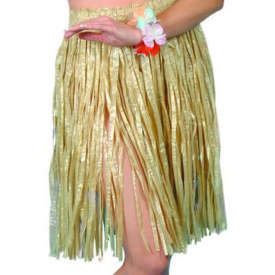 Jupe hawaïenne courte naturelle femme Taille  Unique