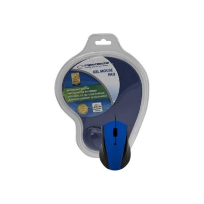 Esperanza EM125B - muis - USB - blauw