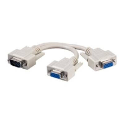 Wentronic adaptateur svga fiche svga   2 prises svga ii