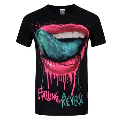 Falling In Reverse : Lips Tee-Shirt Homme