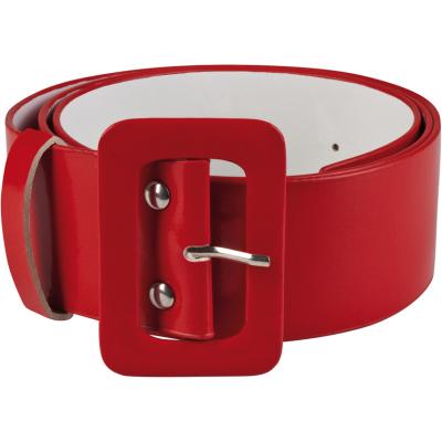 Ceinture Vinyle rouge