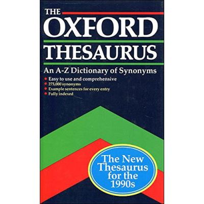 The Oxford Thesaurus An A-Z Dictionary of Synonyms INTRO