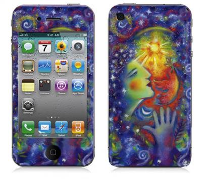 SuperSkin pour iPhone 4 Bodino - WOMAN WITH A SMILE *