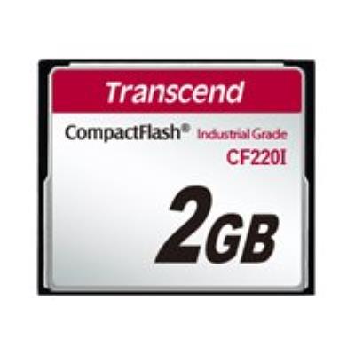 Transcend CF220I Industrial Temp - flashgeheugenkaart - 2 GB - CompactFlash