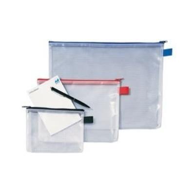 Rexel pochette mesh bag, a5, transparent noir hetzel 1300257