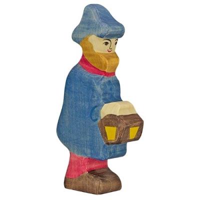 HOLZTIGER - 80292 - FIGURINE - BERGER AVEC LAMPE