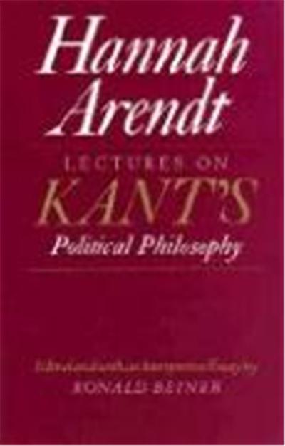 Lectures on Kant's Political Philosophy