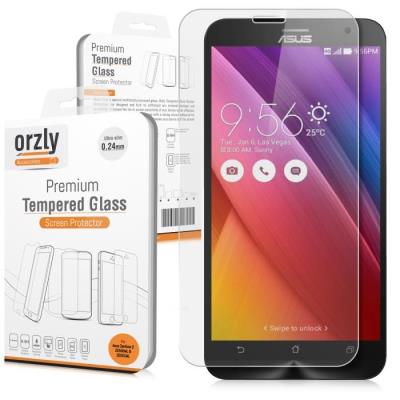 Orzly Film Protecteur en Verre Trempé Haute Qualité pour Asus Zenfone 2 ZE551ML