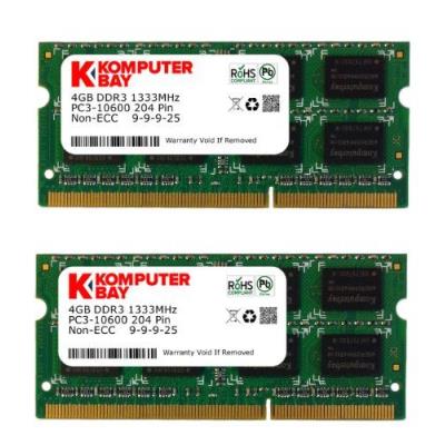 Komputerbay Kb_8Gb_2X4Gbddr3_So1333_Apple3 Mémoire Ram 8 Go