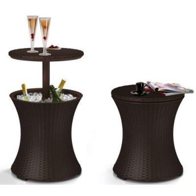 Keter Pacific Table Basse Avec Réfrigérateur