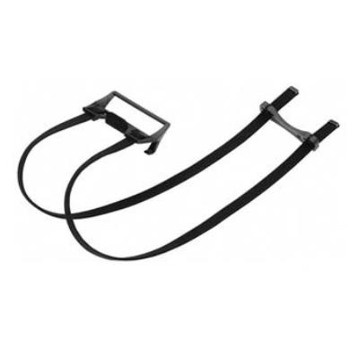 Point 05206300 double sangle de serrage pour porte-bagage noir 25-44cm
