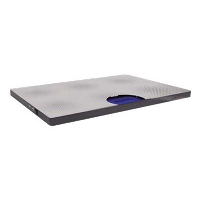 Approx! laptopstandaard met 2 USB-hubpoorten en 2 koelingventilatoren