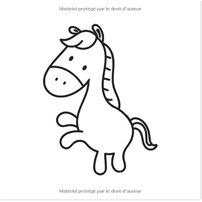 Mon premier Livre de Coloriage Animaux - Dès 1 an: Cahier Coloriage Bébé  avec de beaux Motifs Animaux comme Chat, Chien, Lion et bien d'autres