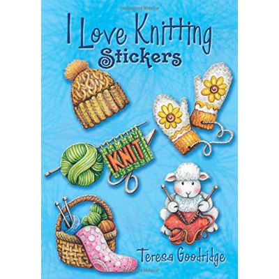 I Love Knitting Stickers (Dover Sticker Books) - [Version Originale]