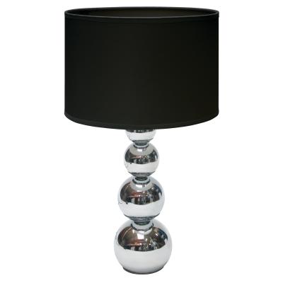LAMPE À POSER MANDY E14, 40W NOIR RANEX 6000.075
