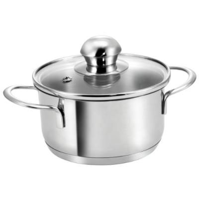 Kopf parvus mini casserole en inox avec couvercle en verre pour induction allant au lave-vaisselle diamètre 12 cm