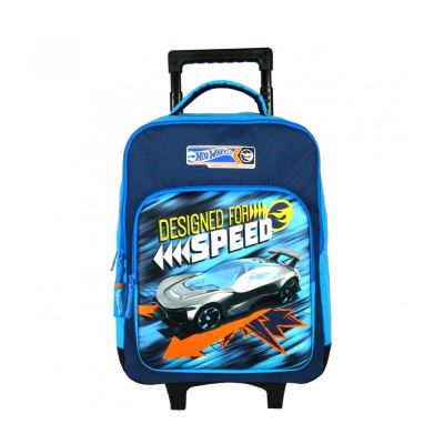 Sac à dos à roulettes Mattel Hot Wheels Bleu