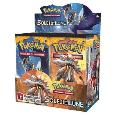 Pokémon - Boosters Français - Boite De 36 Boosters Sl1 - Soleil Et Lune