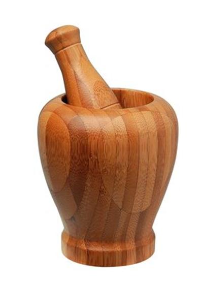 Dm creation mortier d 11.5cm/h 11.5cm+pilon *bambou*39