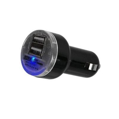 Novago Novago--Chargeur Adaptateur Allume-Cigare Double Sorties Usb 2,1A /1A (12 - 24V) , Diamètre 21Mm, Pour iPad, iPhone, Ipod ,Itouch,GPS, Samsung Galaxy S2/S3, Samsung Galaxy Tab, Samsung Galaxy Note, Smartphone Etc