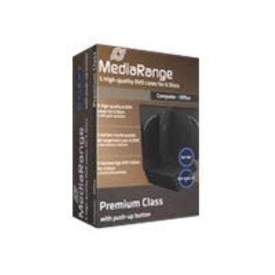 MediaRange Retail pack 6er-DVD-Box - jewel case voor opslag DVD's
