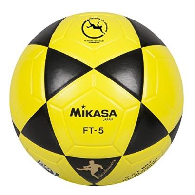 Mikasa ballon footvolley 5 ft-bky-noir jaune - 5-1300